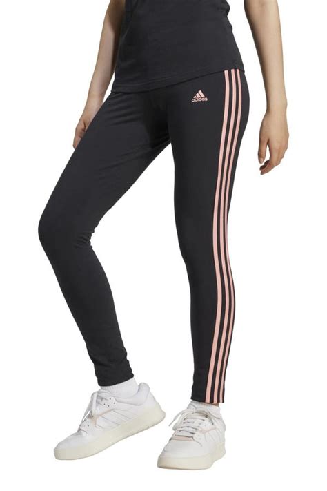 adidas Sportswear high waist slim fit legging 3S LEG met logo 